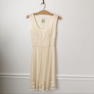 MSSP Cream Lace Boho Dress